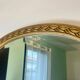 Miroir artd éco ovale doré 60 x 36 cm