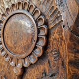 Carved wood flowers 1975