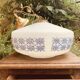 Suspension in opaline milk glass