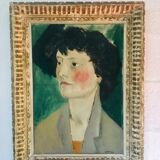 Portrait of a woman, signed Guy Bardone