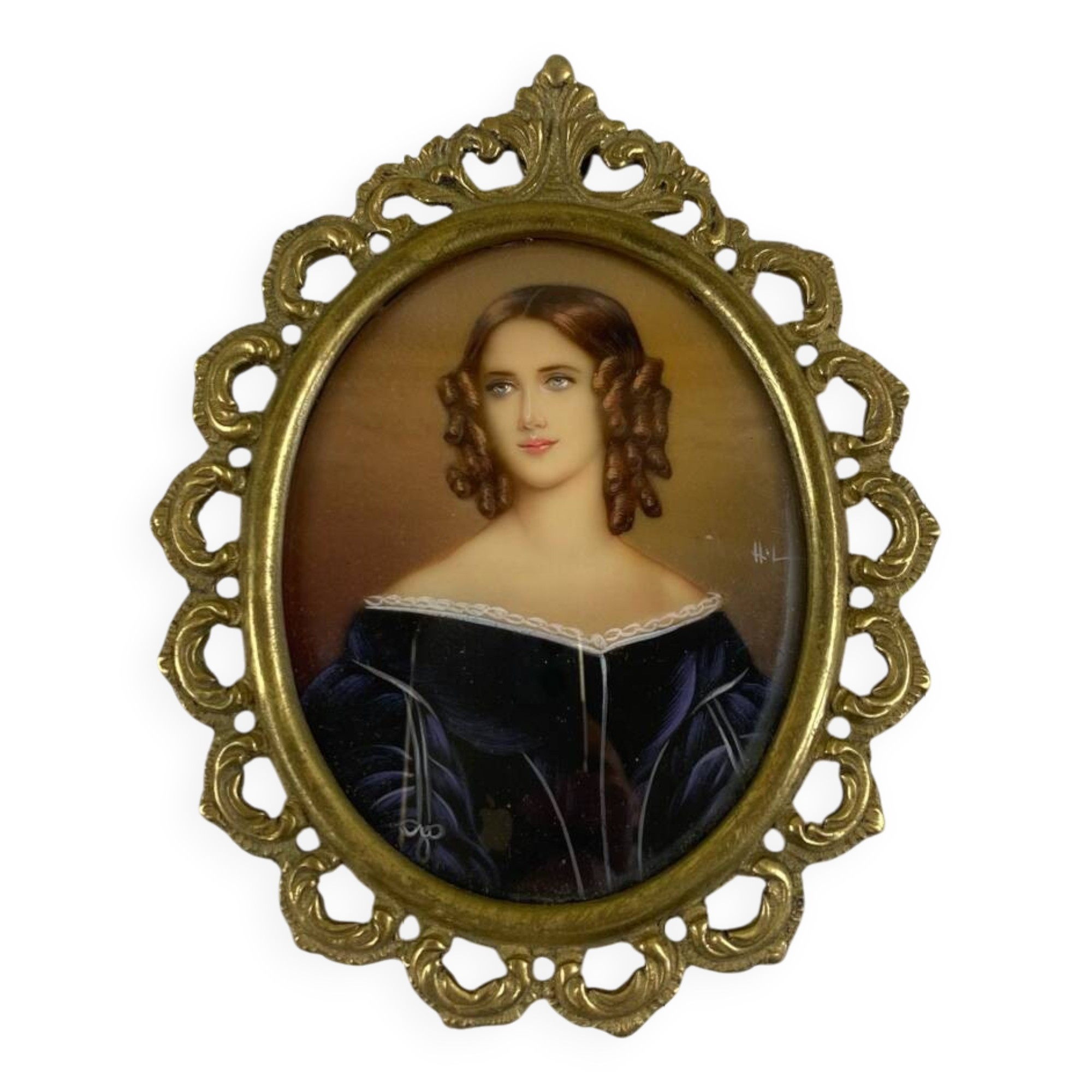 Old miniature painting