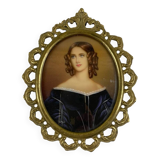Old miniature painting