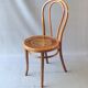 Thonet bistro chair N°18 art nouveau wood seat, production 1925