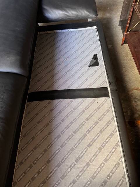 Leather sofa