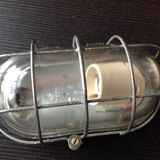 Industrial style porthole wall light, 50s-60s