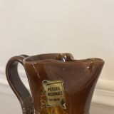 Fat lava ceramic pitcher