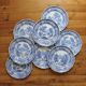 8 flat plates in earthenware "Burgenland" Villeroy and vintage Boch