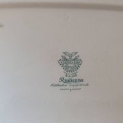 Grand plat rectangulaire Villeroy & Boch "Rusticana" - Fêle