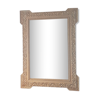 Old golden mirror 90 x 66cm