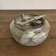 Vintage Italian glass relief ceiling light "Bubble" – 1970s style