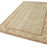 Hand-knotted one-of-a-kind turkish beige rug 165 cm x 281 cm - 38887