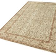 Hand-knotted one-of-a-kind turkish beige rug 165 cm x 281 cm - 38887