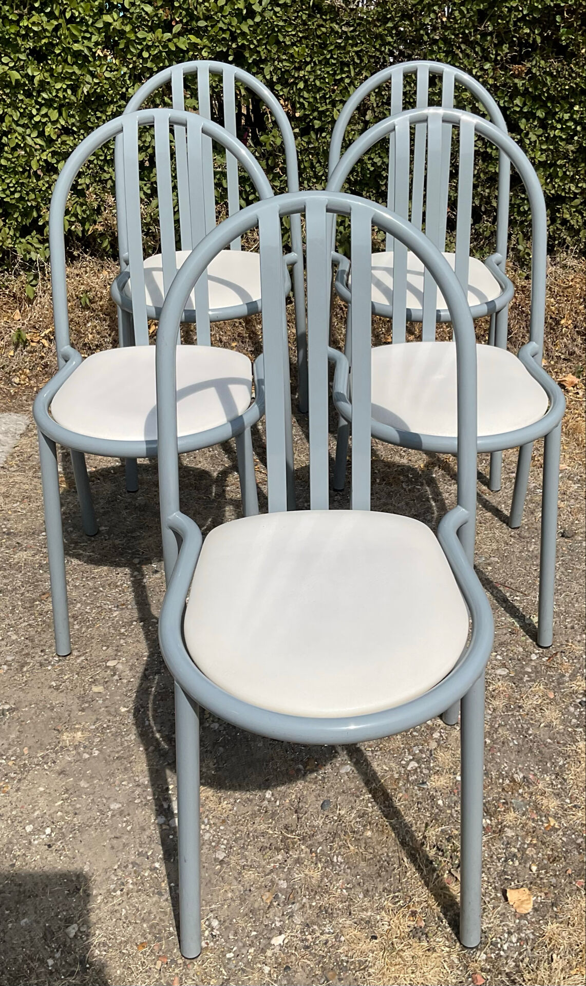 Ensemble Robert Mallet Stevens table à manger et 5 chaises