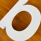 Lettre d’enseigne en bois « b »