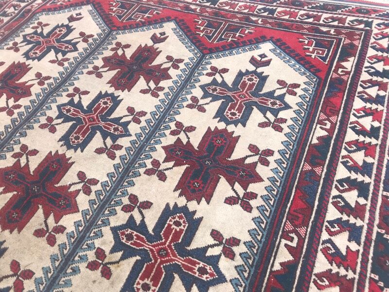 Turkish handmade rug - 192x288 cm