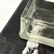 Lumax Bauhaus glass trinket tray/ashtray, 1970