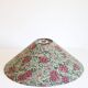 Refurbished printed trapezoidal pendant light