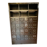 Iron workshop furniture with drawers