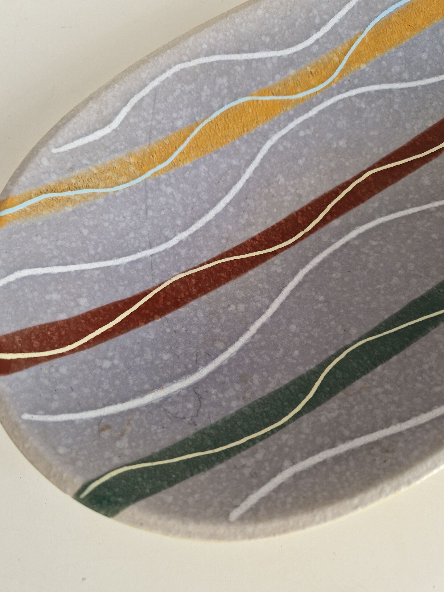 Large Ceramic Bowl 1950s 1960s