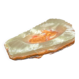 Organic alabaster ashtray Italy, 1970s.