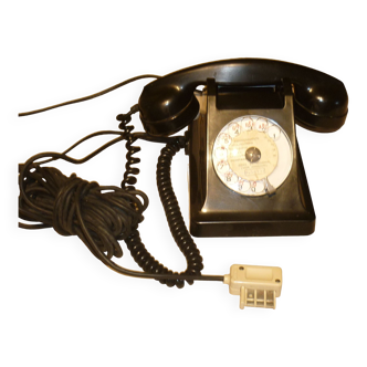 Téléphone PTT noir 1958