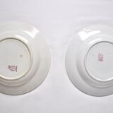 2 Flowery hollow plates
