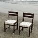 Set of 2 chairs in Maison Regain style