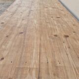 Old rustic farmhouse store table 2 drawers -2m22