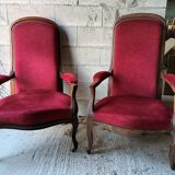 Lot de 2 fauteuils "Voltaire"