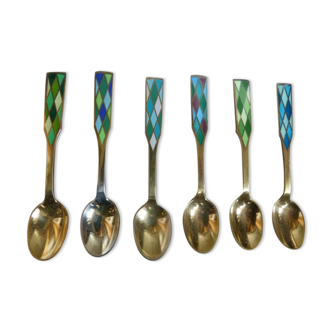 Harlequin spoons by George Jensen