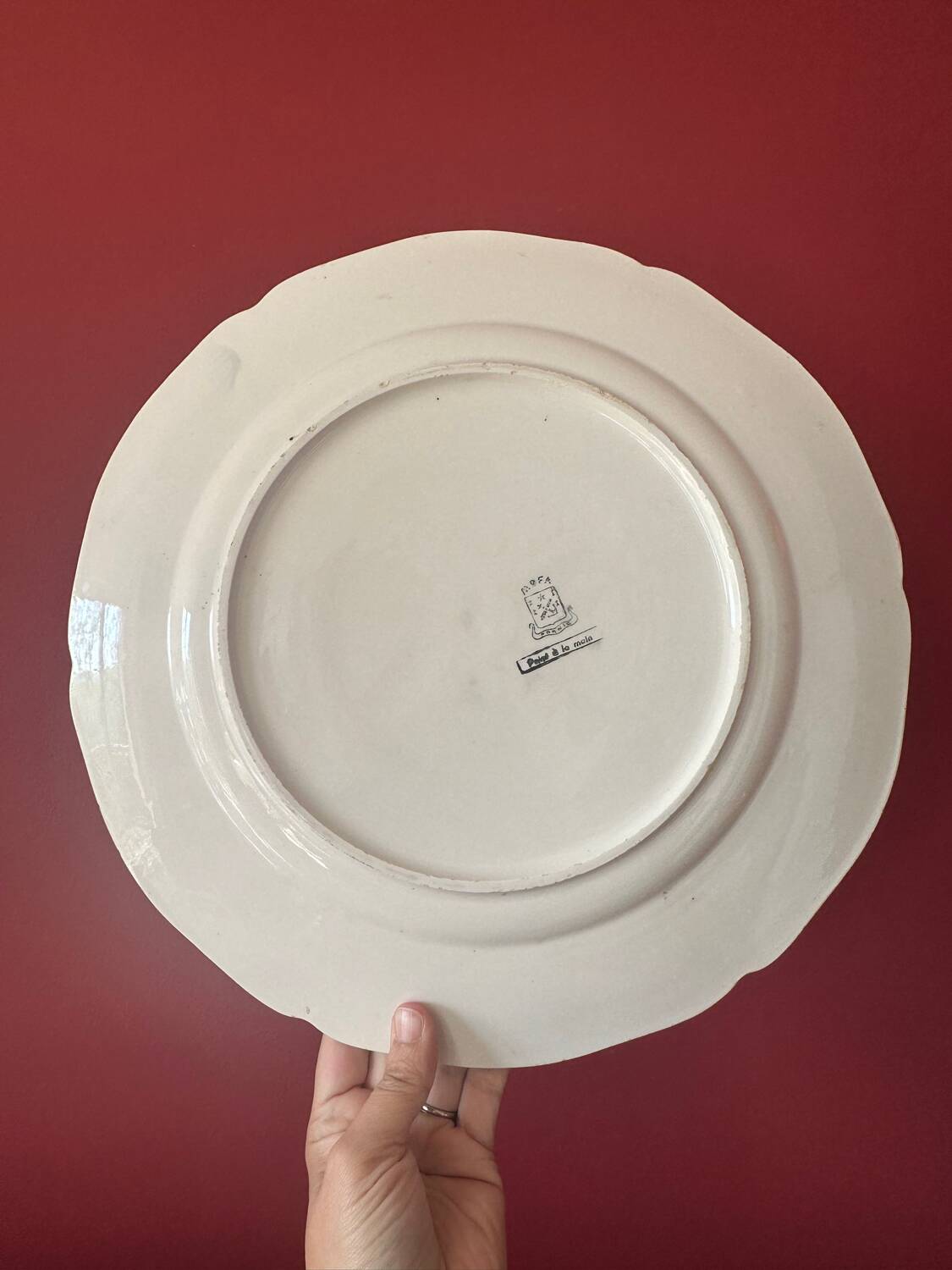 Plat de service