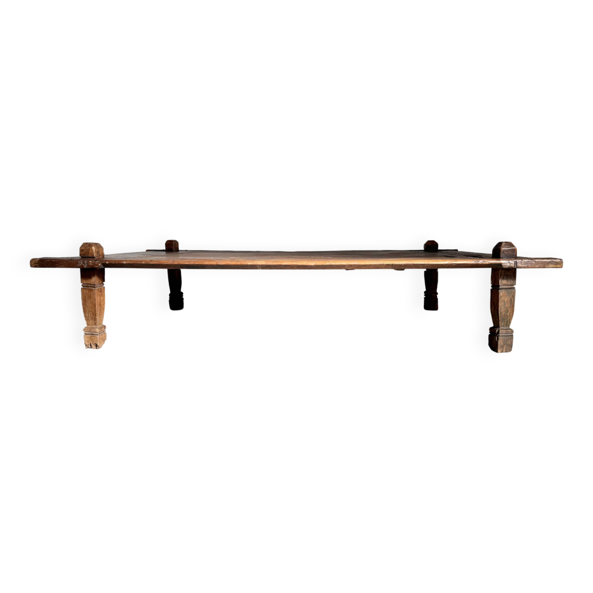 Large Antique Indonesian Coffee Table