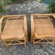 Chaises longues vintage en rotin