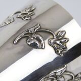 Timpani With Cyclamen Decor In Sterling Silver