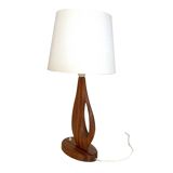 Organic shape Teak Lamp Danish 1960