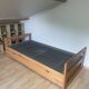 Solid wood bunk bed