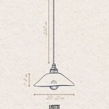 LISETTE - White terracotta - Suspension