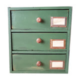 Old workshop furniture with drawers