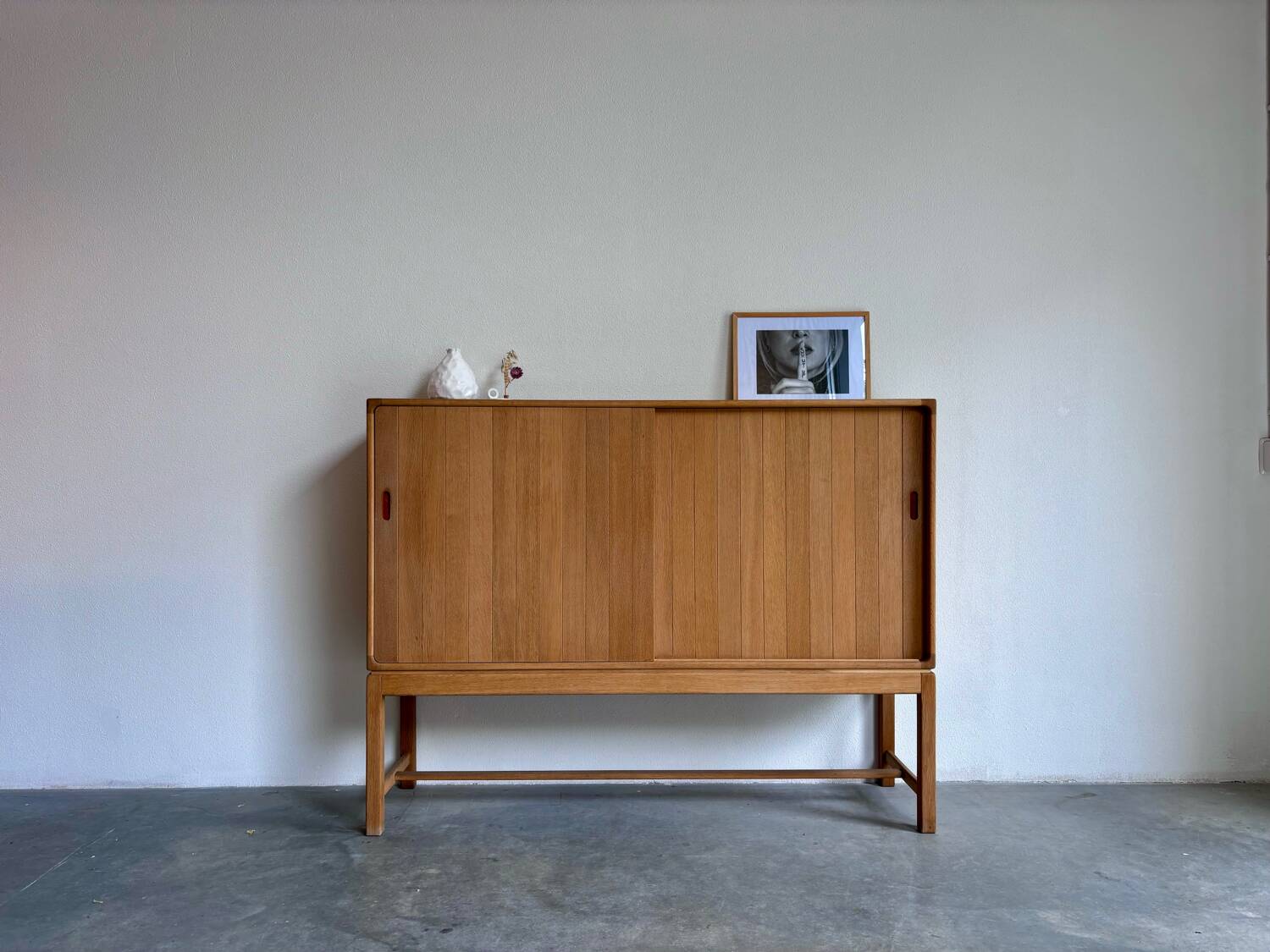 Kurt Østervig oak vintage cabinet