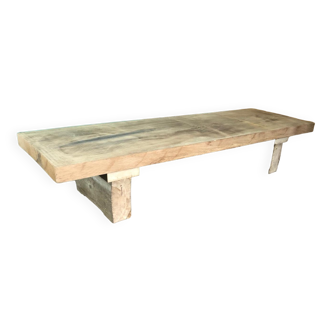 Table basse XXL en chêne