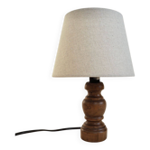 Lampe en bois
