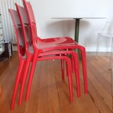 Set of three Tiffany chairs by Marcello Ziliani