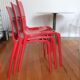 Lot de trois chaises Tiffany de Marcello Ziliani