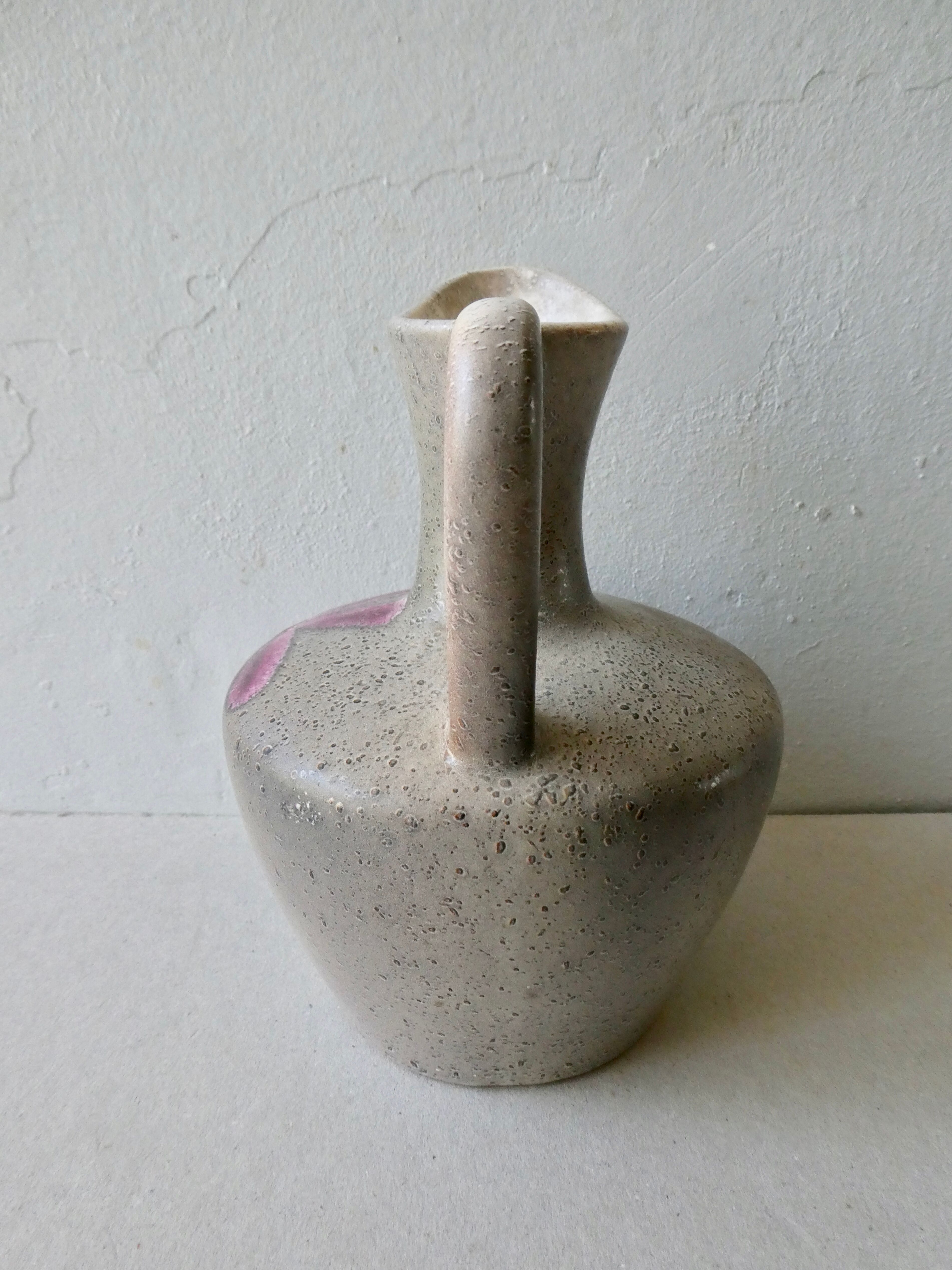 Poel Laval ceramic pitcher 60s