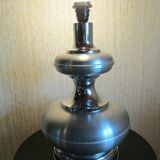 Living room lamp, High, aluminum and stainless steel