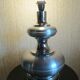 Lampe de salon, Haute, aluminium et inox