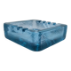 1970s Blue Ashtray by Sergio Asti for Arnolfo di Cambio. Made in Italy