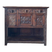 Buffet vaisselier néo-gothique