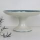 Old ceramic compote bowl, Prima de Saint Amand model, French manufacture, late 19th century