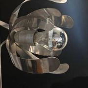 Flower lamp metal circa 1970